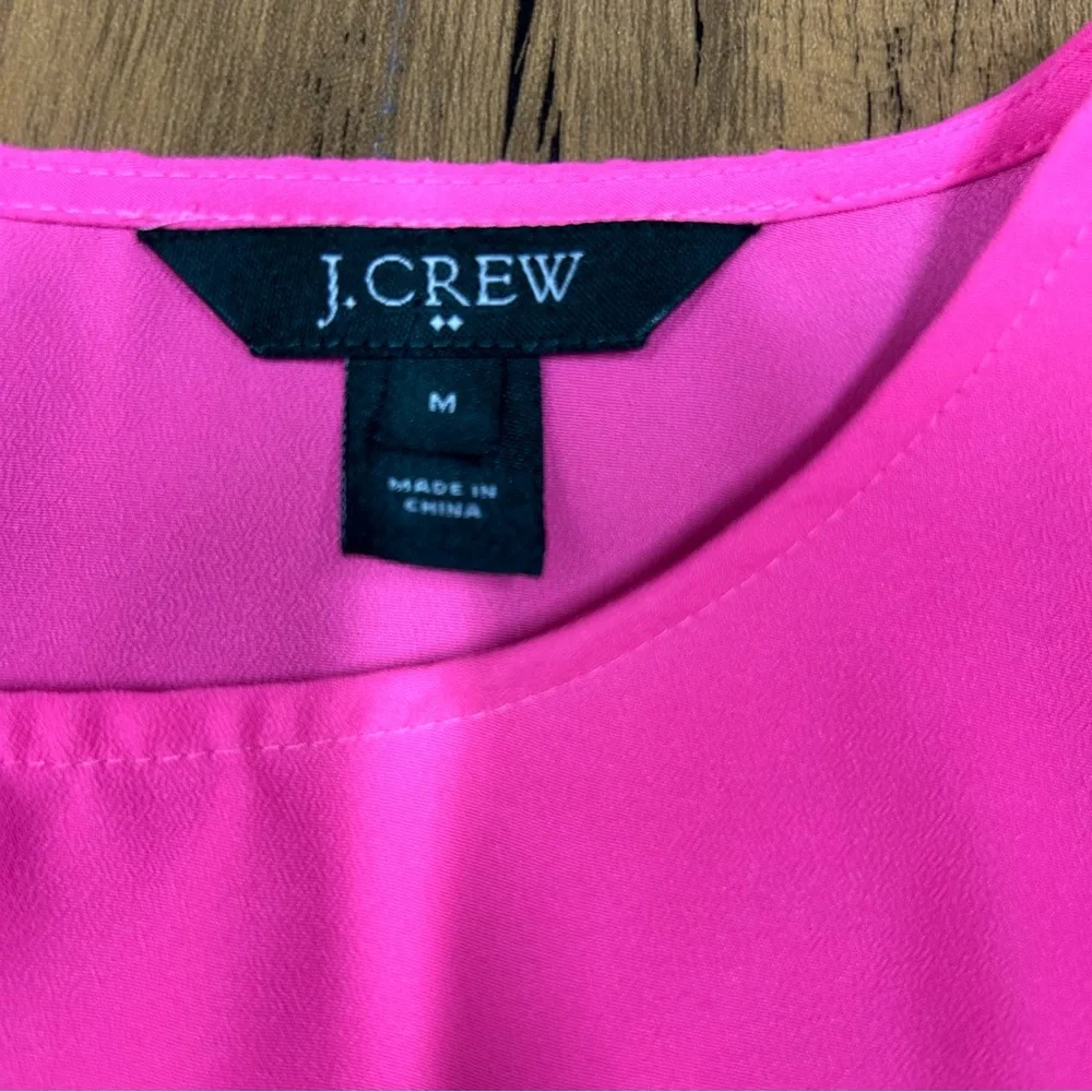 J.Crew long sleeve Pink blouse M